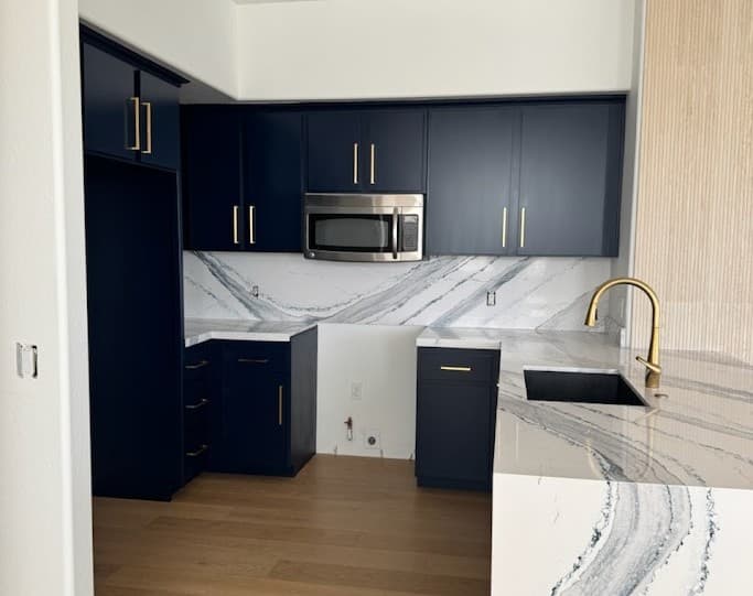 After cabinet refacing in Mesa near Eastmark