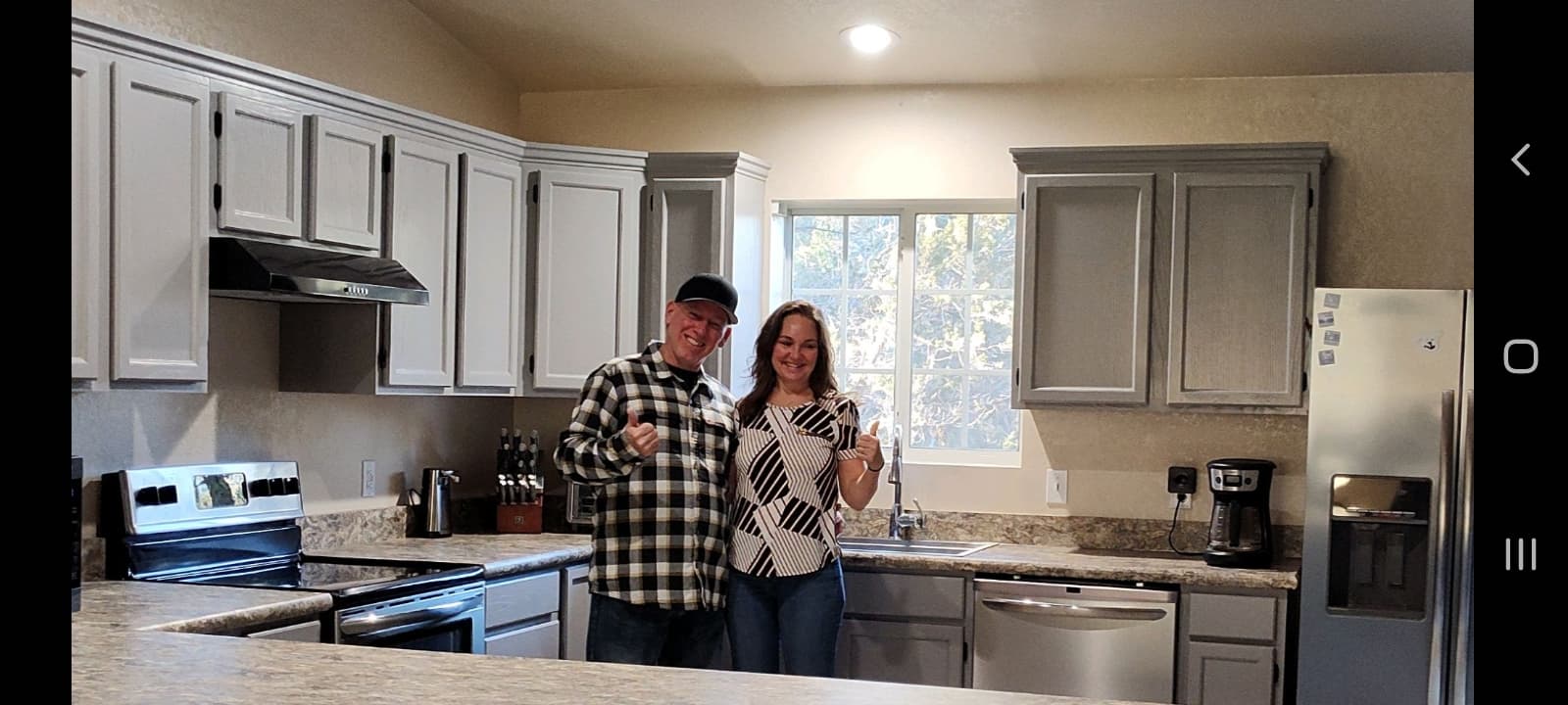 After cabinet refacing in Glendale near Arrowhead Ranch