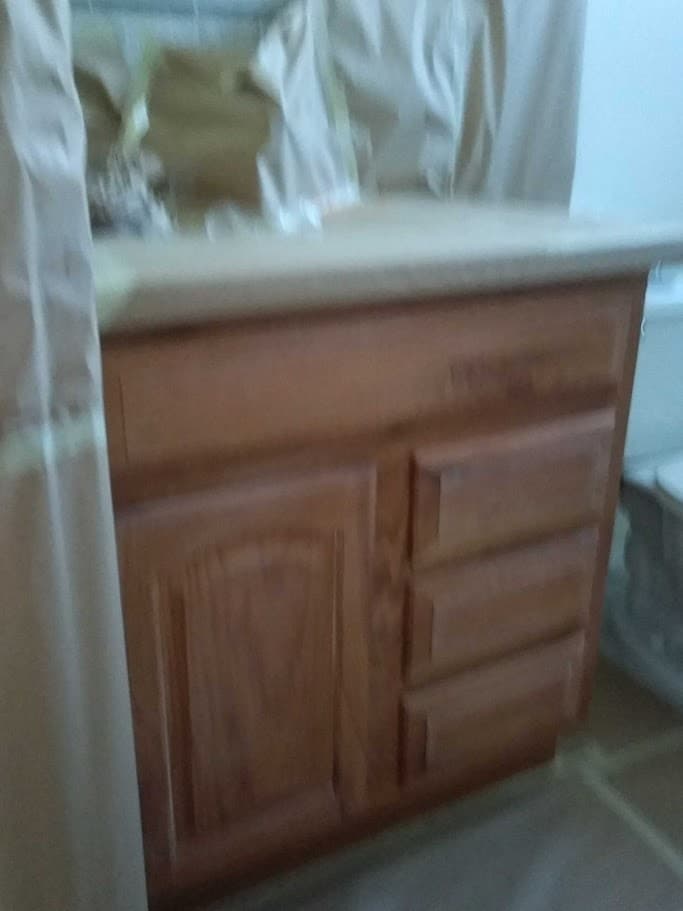 Before cabinet refacing in Goodyear near Estrella