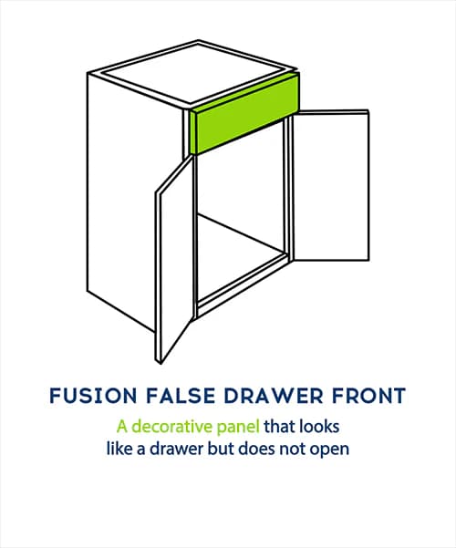 False Drawer Front